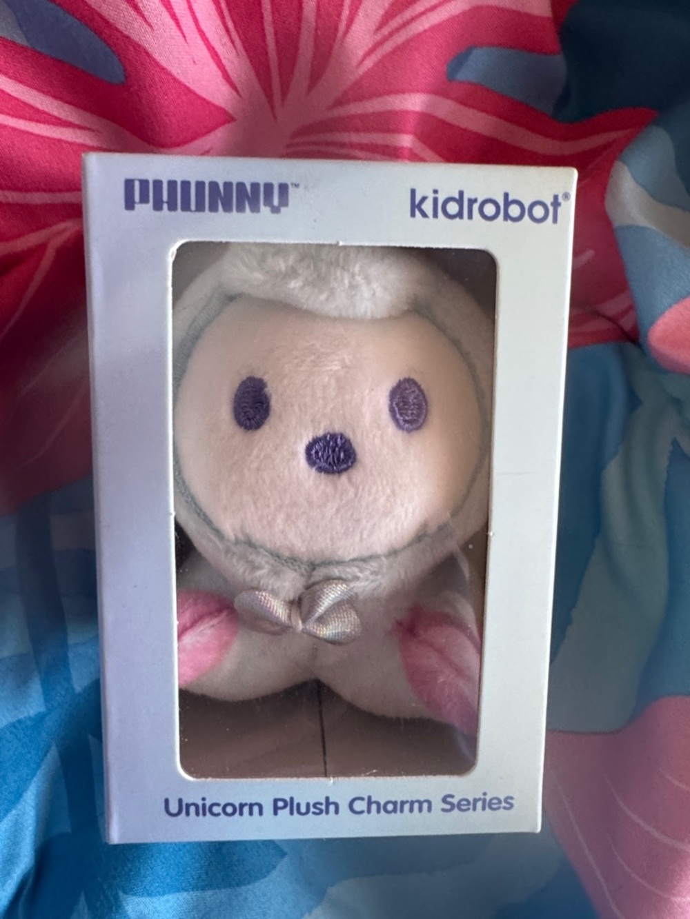 Sanrio PHUNNU Unicorn Plush Charm - pochacco